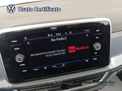 Volkswagen T-Roc 1.0 tsi style 110cv Blu/Azzurro usata Bari