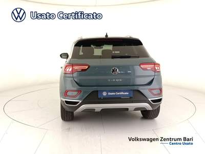 Volkswagen T-Roc 1.0 tsi style 110cv Blu/Azzurro usata Bari