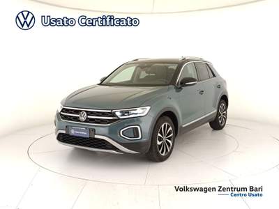 Volkswagen T-Roc 1.0 tsi style 110cv Blu/Azzurro usata Bari