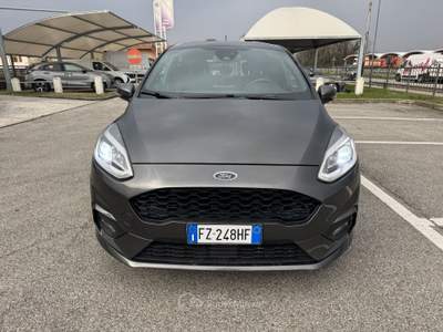 Ford Fiesta St-Line 1.0 EcoBoost 100CV 5p. S&S + Retro-Camera e BLIS Grigio usata Crocetta del Montello