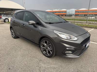 Ford Fiesta St-Line 1.0 EcoBoost 100CV 5p. S&S + Retro-Camera e BLIS Grigio usata Crocetta del Montello