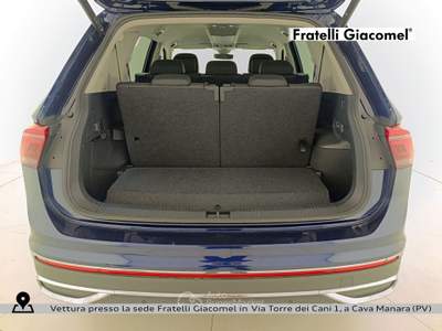 Volkswagen Tiguan allspace 2.0 tdi elegance 4motion 150cv 7p.ti dsg Blu/Azzurro usata Cava Manara