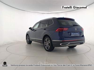 Volkswagen Tiguan allspace 2.0 tdi elegance 4motion 150cv 7p.ti dsg Blu/Azzurro usata Cava Manara