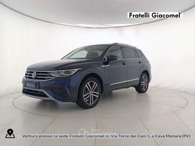 Volkswagen Tiguan allspace 2.0 tdi elegance 4motion 150cv 7p.ti dsg Blu/Azzurro usata Cava Manara