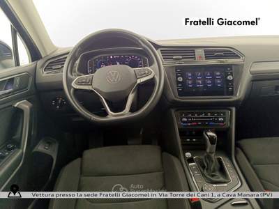 Volkswagen Tiguan allspace 2.0 tdi elegance 4motion 150cv 7p.ti dsg Blu/Azzurro usata Cava Manara