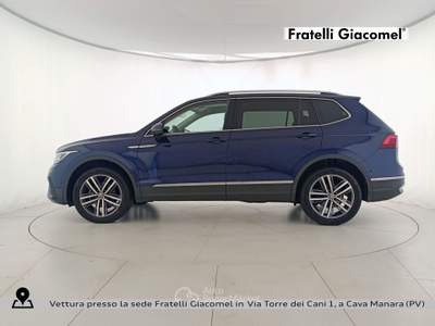 Volkswagen Tiguan allspace 2.0 tdi elegance 4motion 150cv 7p.ti dsg Blu/Azzurro usata Cava Manara