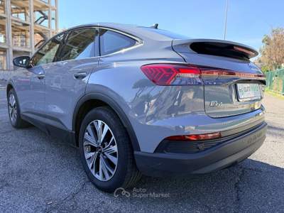 Audi Q4 35 Sportback e-tron 170cv Autonomia 350km Grigio usata Roma