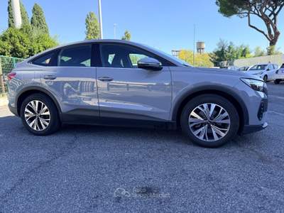 Audi Q4 35 Sportback e-tron 170cv Autonomia 350km Grigio usata Roma