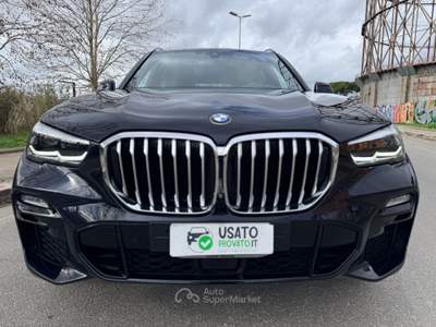 BMW X5 xDrive 30d 265cv Msport TETTO Apribile Nero usata Roma
