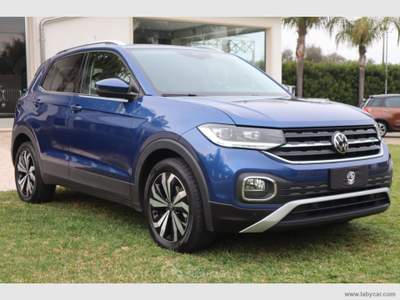Volkswagen T-Cross T-Cross 1.0 TSI 110 CV Advanced Blu/Azzurro usata San Michele Salentino