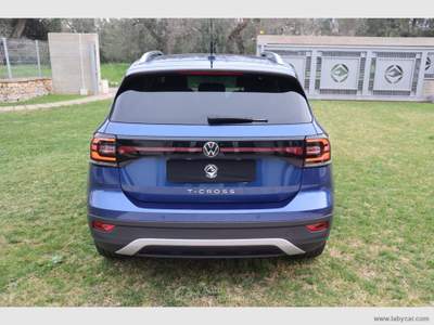 Volkswagen T-Cross T-Cross 1.0 TSI 110 CV Advanced Blu/Azzurro usata San Michele Salentino