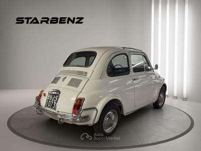 Fiat 500L 110 F BERLINA anno 1968 Targa Oro ASI Bianco usata Torbole Casaglia
