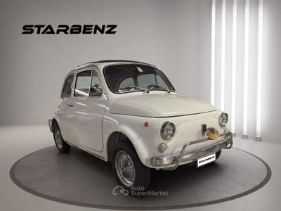 Fiat 500L 110 F BERLINA anno 1968 Targa Oro ASI Bianco usata Torbole Casaglia