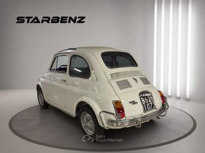 Fiat 500L 110 F BERLINA anno 1968 Targa Oro ASI Bianco usata Torbole Casaglia