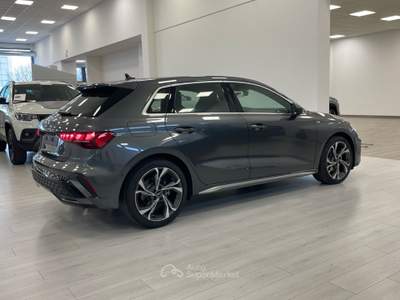 Audi A3 TFSI 150cv S tronic S line Edition Grigio usata Mazzano
