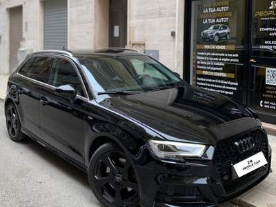 Audi A3 SPB 2.0 TDI 184 CV S tronic quattro Nero usata Bari