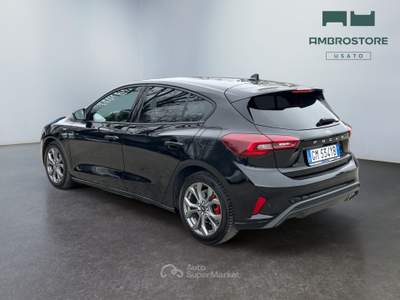 Ford Focus  - focus 1.0t ecoboost h st-line 125cv Nero usata Segrate