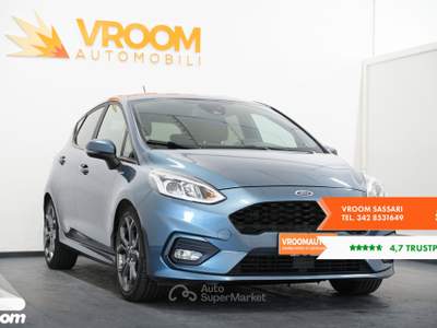 Ford Fiesta Fiesta 1.0 Ecoboost Hybrid 125 CV 5 porte ST-Line Blu/Azzurro usata Chilivani