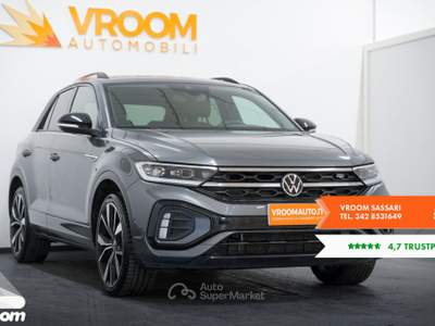 Volkswagen T-Roc T-Roc 2.0 TDI SCR 150 CV DSG 4MOTION R-Line Grigio usata Chilivani