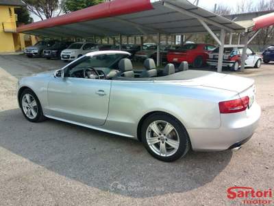 Audi A5 CABRIO SOLO 110.000 KM Argento usata Mogliano Veneto