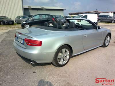 Audi A5 CABRIO SOLO 110.000 KM Argento usata Mogliano Veneto