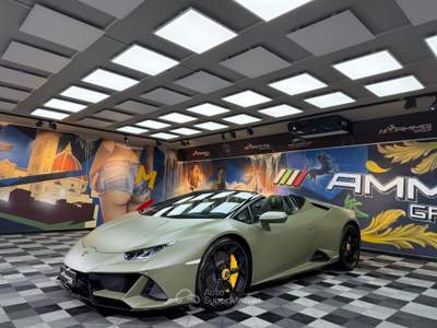 Lamborghini Huracán Huracan Spyder 5.2 Evo 640 awd (367) Verde usata Calenzano