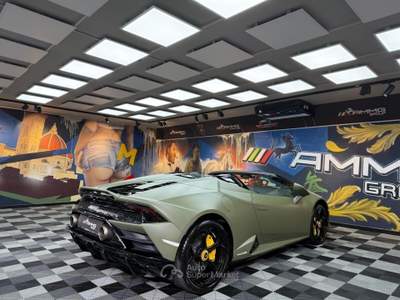 Lamborghini Huracán Huracan Spyder 5.2 Evo 640 awd (367) Verde usata Calenzano