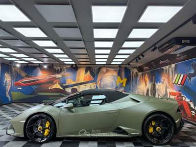 Lamborghini Huracán Huracan Spyder 5.2 Evo 640 awd (367) Verde usata Calenzano