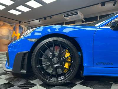 Porsche Cayman 718 Spyder 4.0 GT4 RS pdk WEISSACH RS PACK (718) Blu/Azzurro usata Calenzano