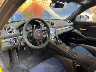 Porsche Cayman 718 Spyder 4.0 GT4 RS pdk WEISSACH RS PACK (718) Giallo usata Calenzano