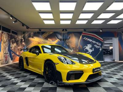 Porsche Cayman 718 Spyder 4.0 GT4 RS pdk WEISSACH RS PACK (718) Giallo usata Calenzano