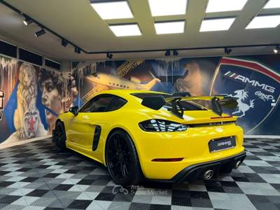 Porsche Cayman 718 Spyder 4.0 GT4 RS pdk WEISSACH RS PACK (718) Giallo usata Calenzano