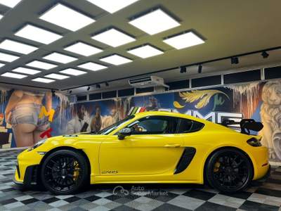 Porsche Cayman 718 Spyder 4.0 GT4 RS pdk WEISSACH RS PACK (718) Giallo usata Calenzano