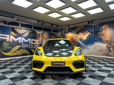 Porsche Cayman 718 Spyder 4.0 GT4 RS pdk WEISSACH RS PACK (718) Giallo usata Calenzano