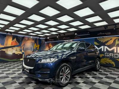 Jaguar F-Pace AWD aut. Chequered Flag (140) Blu/Azzurro usata Calenzano
