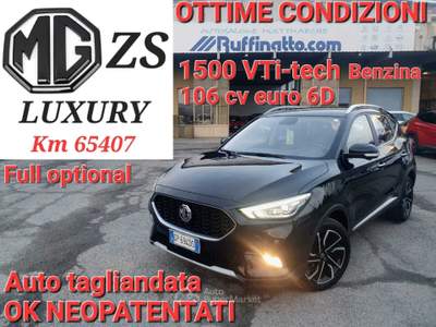 MG ZS OTTIME CONDIZIONI Nero usata Cumiana