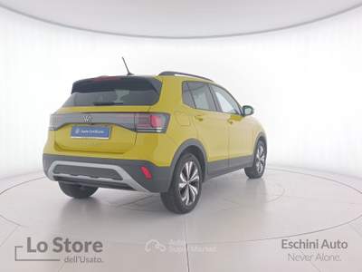 Volkswagen T-Cross 1.0 tsi edition plus 95cv Giallo usata Pisa