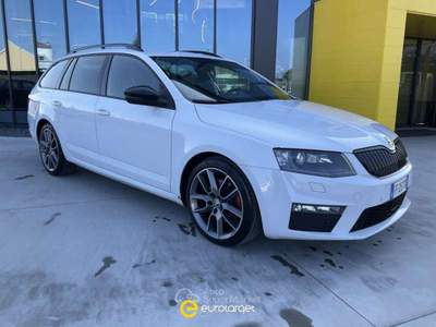 Skoda Octavia 2.0 TDI CR 4x4 DSG Wagon RS Bianco usata Pieve di Cento