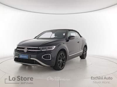 Volkswagen T-Roc cabriolet 1.5 tsi style dsg Nero usata Pisa