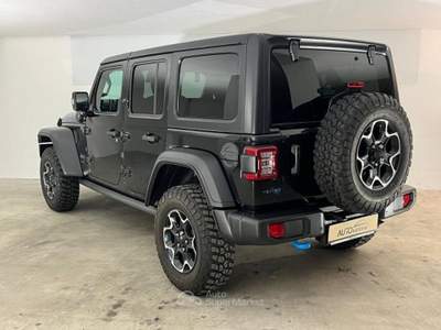 Jeep Wrangler 2.0 atx phev Rubicon 4xe auto 380 cv *SOLO 10.000 KM* Nero usata Dogana