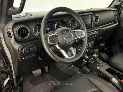 Jeep Wrangler 2.0 atx phev Rubicon 4xe auto 380 cv *SOLO 10.000 KM* Nero usata Dogana