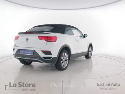 Volkswagen T-Roc cabriolet 1.0 tsi style 115cv Nero usata Pisa