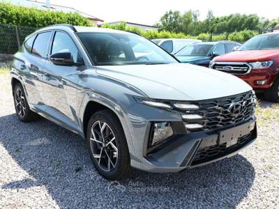 Hyundai Tucson 1.6 HEV 239 cv aut. N Line Xpack Grigio usata Melegnano