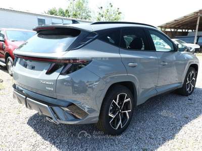 Hyundai Tucson 1.6 HEV 239 cv aut. N Line Xpack Grigio usata Melegnano