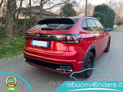 Volkswagen Taigo 1.5 TSI ACT 150 CV DSG R-Line UNICO PROPRIETARIO Rosso usata Corbetta