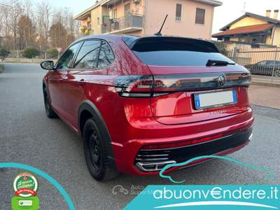 Volkswagen Taigo 1.5 TSI ACT 150 CV DSG R-Line UNICO PROPRIETARIO Rosso usata Corbetta