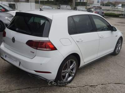 Volkswagen Golf 5p 1.6 tdi Sport RLINE R LINE 115cv dsg Bianco usata Gorlago