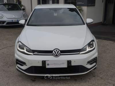 Volkswagen Golf 5p 1.6 tdi Sport RLINE R LINE 115cv dsg Bianco usata Gorlago