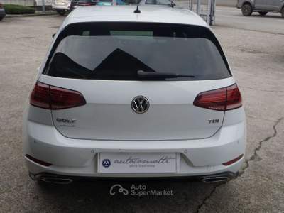Volkswagen Golf 5p 1.6 tdi Sport RLINE R LINE 115cv dsg Bianco usata Gorlago