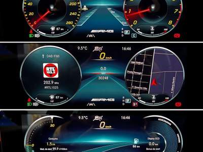 Mercedes-Benz Classe A 2.0 306cv 7G-DTC tetto panorama Nero usata Cinisello Balsamo